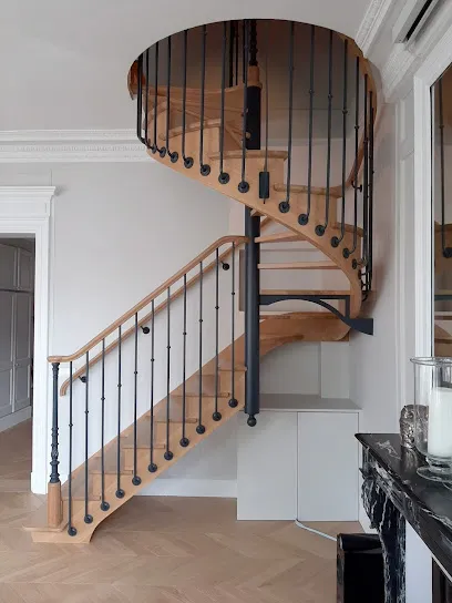 Image de Hallou Escaliers Métal et Bois